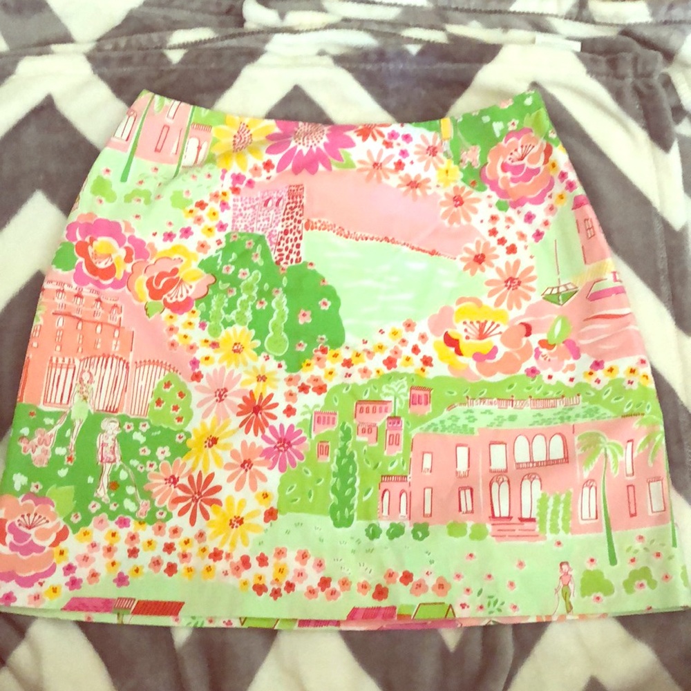 White label Lilly Pulitzer skirt